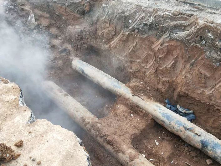 热力管道漏水检测